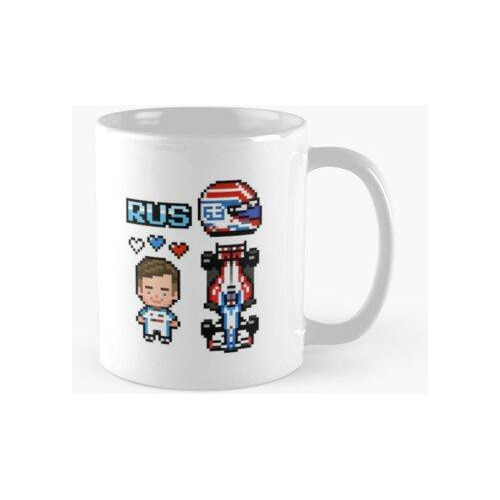 Taza Pixel George Russell 2020 Calidad Premium