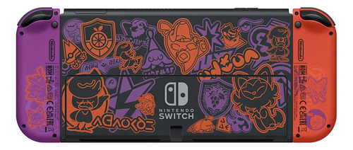 Nintendo Switch OLED 64GB Pokémon Scarlet & Violet Edition color  rojo y violeta y negro