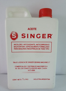 Aceite Para Maquina Coser Singer | MercadoLibre 📦
