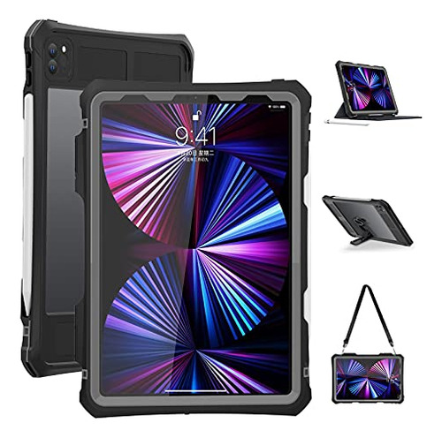 Shellbox Caso Nuevo iPad Pro 11 Inch 2022 Puls2021 Pulsera I