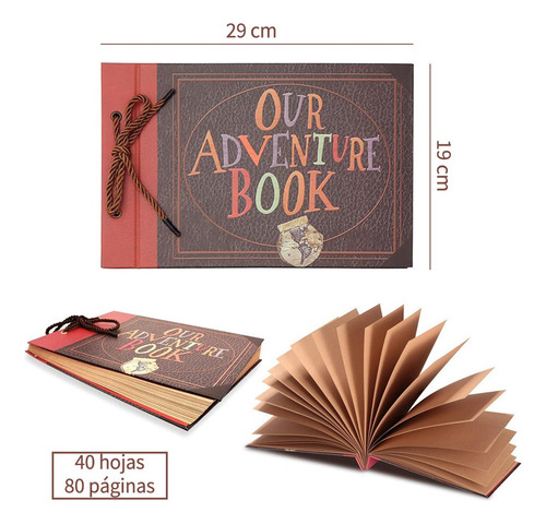 Álbum De Fotos De Recortes, Nuestro Libro De Aventuras Álbum