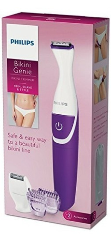 Imagen 4 de 8 de Depiladora Philips Bikini Genie Brt383 Inalámbrica