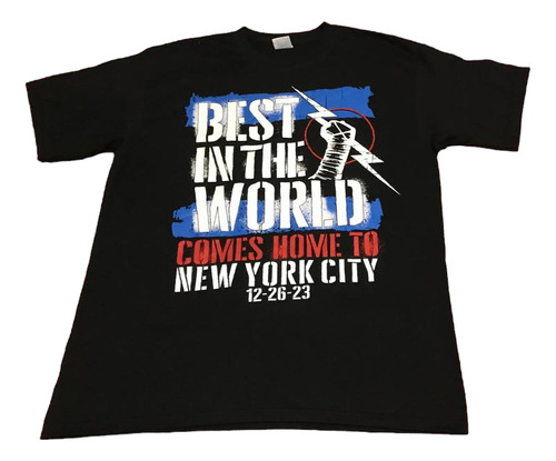 Playera Cm Punk Wwe Algodón Yazbek Nacional Nyc 