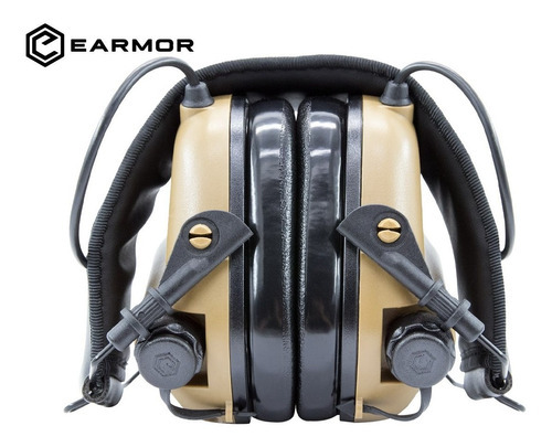 Auriculares difusores electrónicos con Ptt Earmor M32 Color Tan
