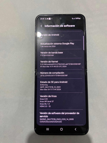Celular Samsung Z Flip 4 256gb