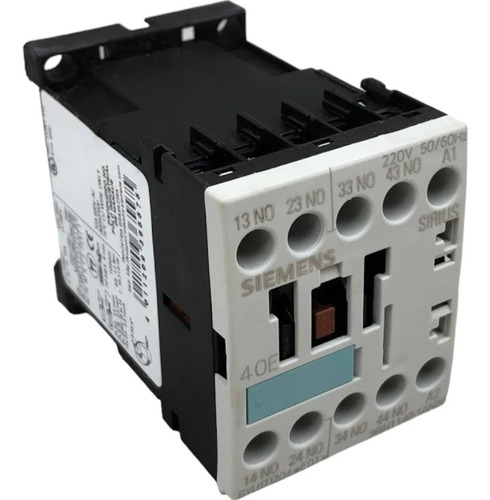 Contator 3rh1140 1an20 220vca 4na Auxiliar Siemens Promoção