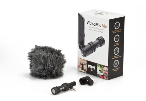 Microfono Rode Videomic Me Direccional Apple iPhone iPad Cel