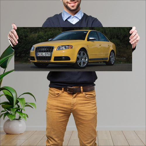 Cuadro 30x80cm Auto 2005 Audi S4 Sedan Au 29143 214