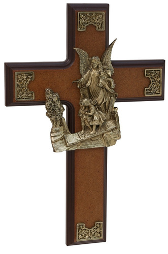 Cristo, Cruz, Angel Puente. Baño De Oro 
