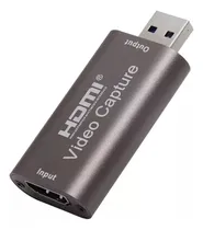 Comprar Tarjeta De Captura Video Hdmi, 4k Hdmi A Usb 2.0 Convertidor Video Audio, Hdmi Vídeo Game Capture 1080p 30fps Para Edite Video\u002Fjuego\u002Ftransmisión\u002Fenseñanza En Línea