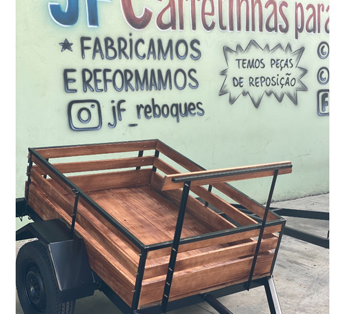 Carretinha Fazendinha 1.40 X 1.10 X 0.40 0km