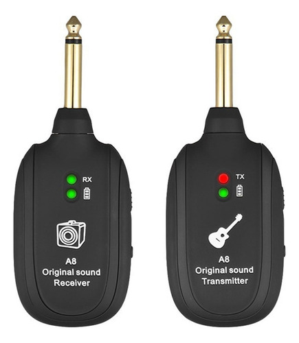 Sistema Inalámbrico De Guitarra 20hz-20khz Transmisión Acúst