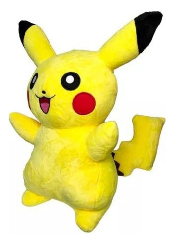 Peluche Pikachu Pokemon Grande 36cm Suave Importado Anime