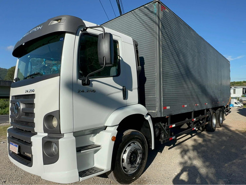Vw 24250 / 17250 Ano 2011 Truck Bau Com Plataforma