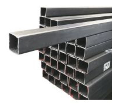 Tubo Estructural 4x4x3 Mm Hierro Negro 12mtrs