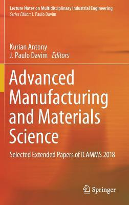 Libro Advanced Manufacturing And Materials Science : Sele...