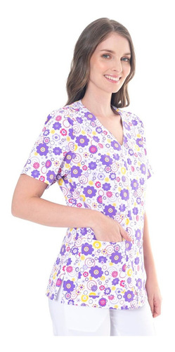 Blusa Tania Dacron Estampado Helpen