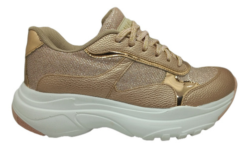Zapatilla Dama Anca & Co Brisa Plataforma Brillos