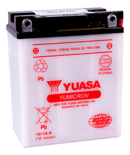 Bateria Yuasa Yb12a-b