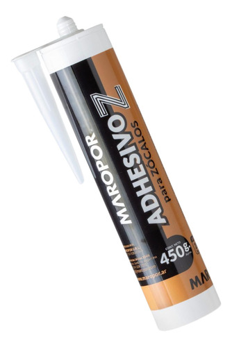Pegamento Adhesivo Blanco Zocalos Molduras Pvc Maropor 450g