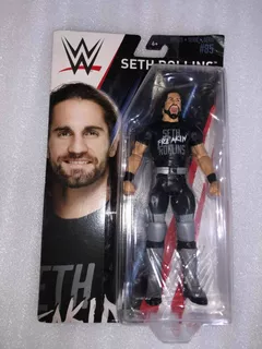 E52 Figuras De Lucha Mattel Accesorios para WWE Seth Rollins Camisa 