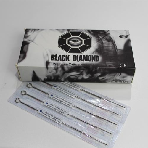 Caja De Agujas Para Tatuar Blackdiamond - Linea Calibre De Las Agujas 9