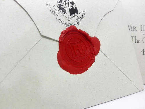 Imagen 6 de 7 de Carta Personalizada Aceptación Harry Potter Sellada En Cera