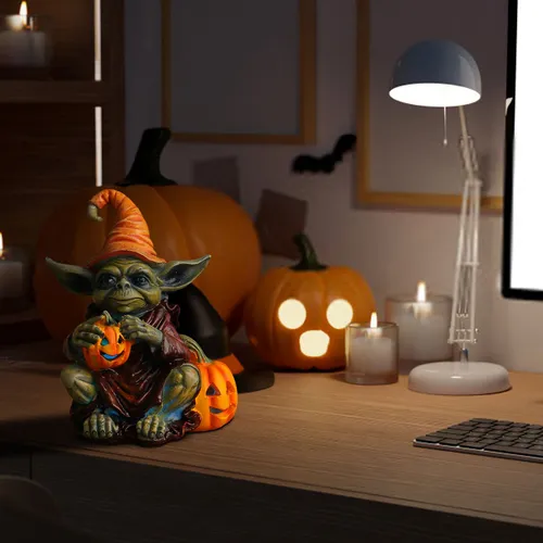 V Calabaza Extraterrestre De Halloween Iluminada Eléctricame