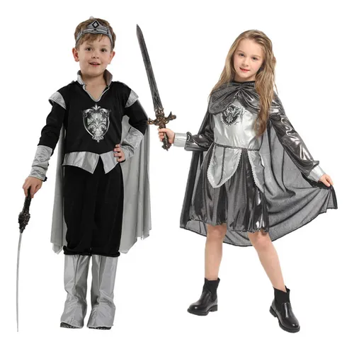 2024 Disfraz De Caballero Guerrero Cruzado Medieval For