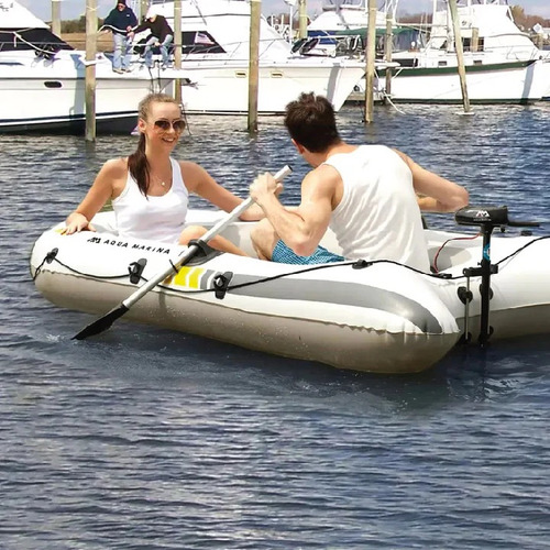 Bote Inflable Aquamarina Motion Con Motor Electrico