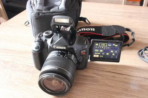 Canon T3i Lente 18-55mm E Bolsa.