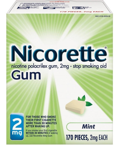 Nicorette® 2 Mg De Menta Dejar De Fumar Ayuda De Las