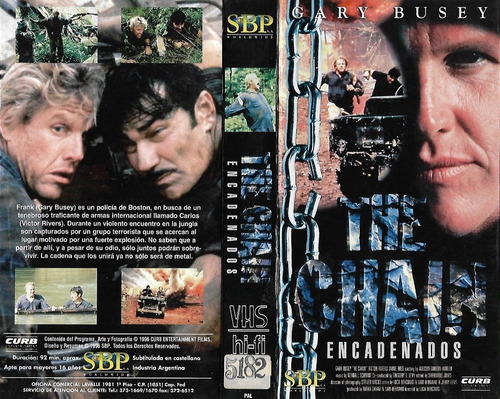 The Chain Encadenados Vhs Gary Busey 1996.