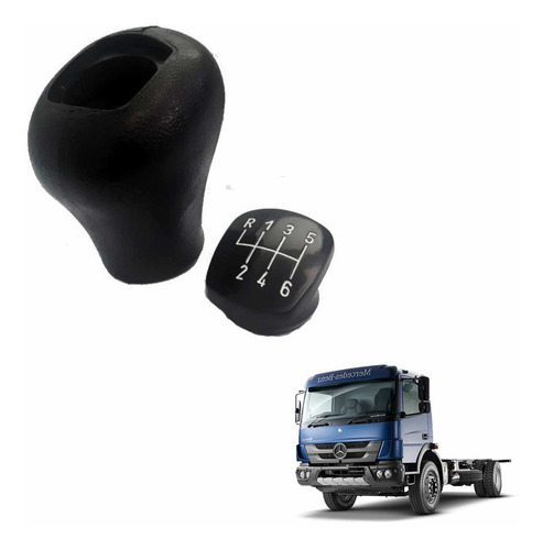 Manopla Com Tampa Mb Atego