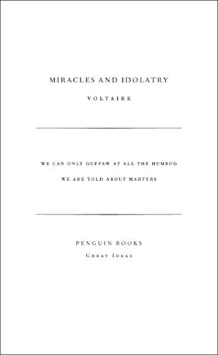 Libro Miracles & Idolatry De Voltaire