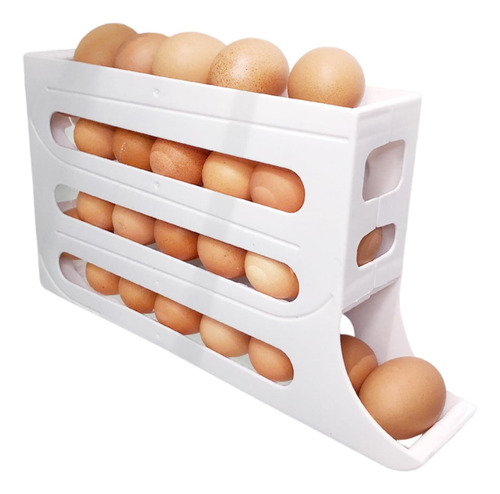 Estante Para Almacenamiento De Huevos Con Diseño Inclinado