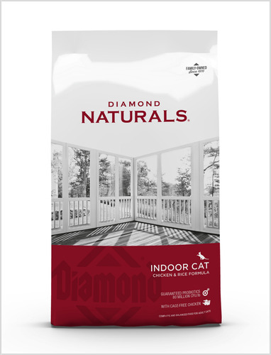 Diamond Naturals Gato Adulto Indoor 7.5kg