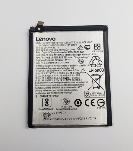 Batería Lenovo Seminueva 
