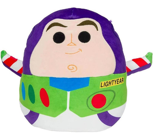 Brinquedo Pelucia Buzz Lightyear Squishmallows 20cm Disney 