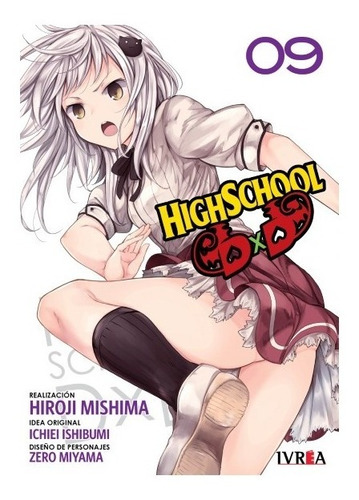 Manga Highschool Dxd Vol. 9 Ivrea Argentina