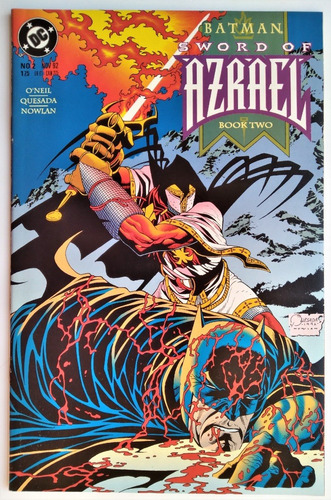 Batman Sword Of Azrael 2 Dc Comics 1992 Joe Quesada (Usado)