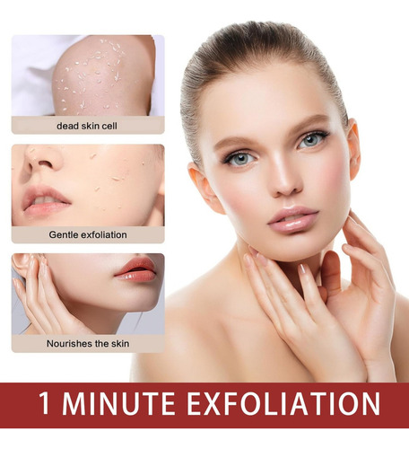 Gel Exfoliante Purificante, Limpiador Exfoliante Facial