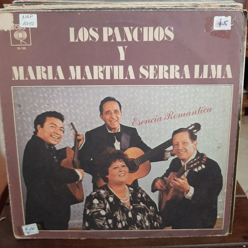 Vinilo Los Panchos Maria Martha Serra Lima Esencia Romant M2