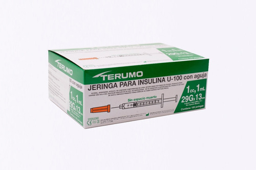 Jeringa 1ml Terumo Caja C/100