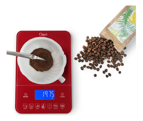 Ozeri Touch Iii 22 Lb (10 Kg) Escala De Cocina Digital Con
