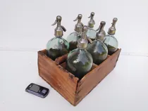 Comprar Cajón Con 6 Antiguos Sifones Cabeza De Plomo
