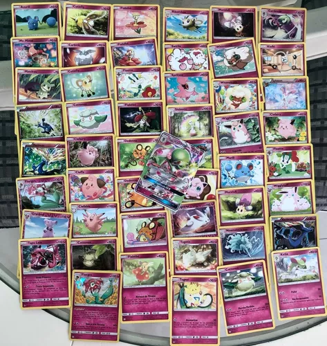 Klefki + Carbink + Slurpuff (cartas raras tipo Fada) - Lote Pokémon TCG  Cards (original)