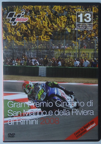 Gran Premio Cinzano Di San Marino 2008 - Dvd Imp (moto)