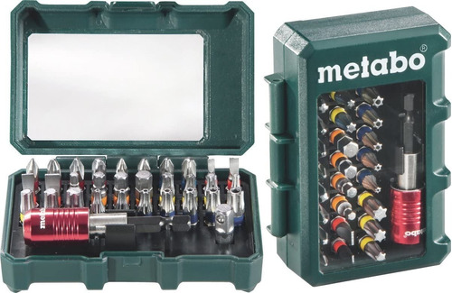 Caja De Accesorios-puntas-- Metabo 32pz.-todoobra-