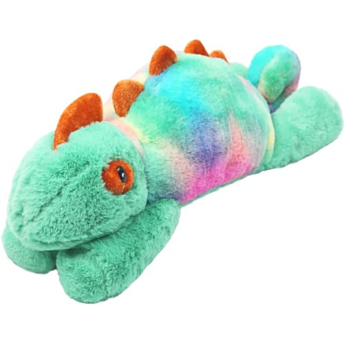 Arelux Soft Chameleon Stuffed Animals:17.7in Lagart Plush Cu